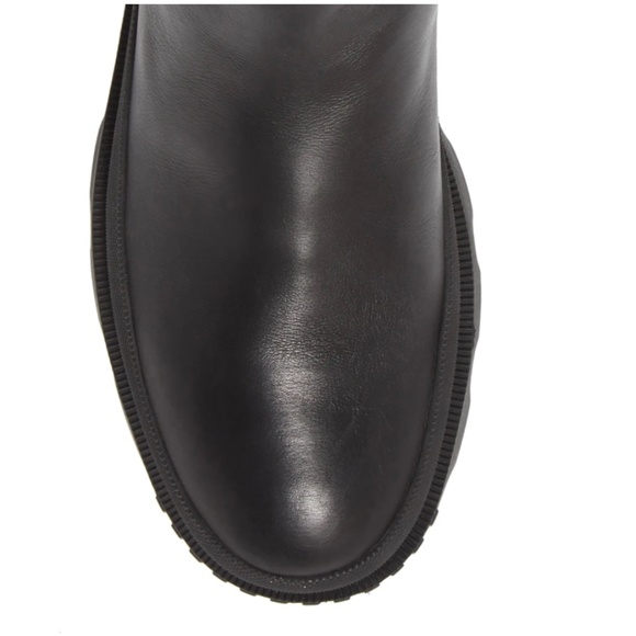 NWT $825 Moncler Coralyne Chelsea Boot (Women) in Black - size 41 EU / 11 US! - Picture 5 of 6